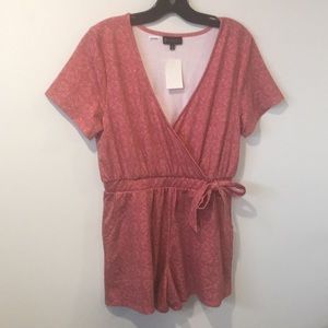 BOBEAU Women’s Short Sleeve Comfy Jumper w/ Side Pockets Size Small